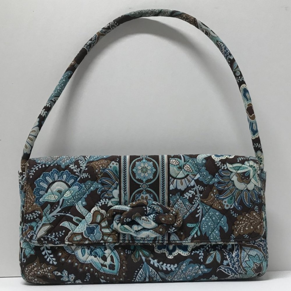 Vera Bradley "Knot Just a Clutch" in Java Blue